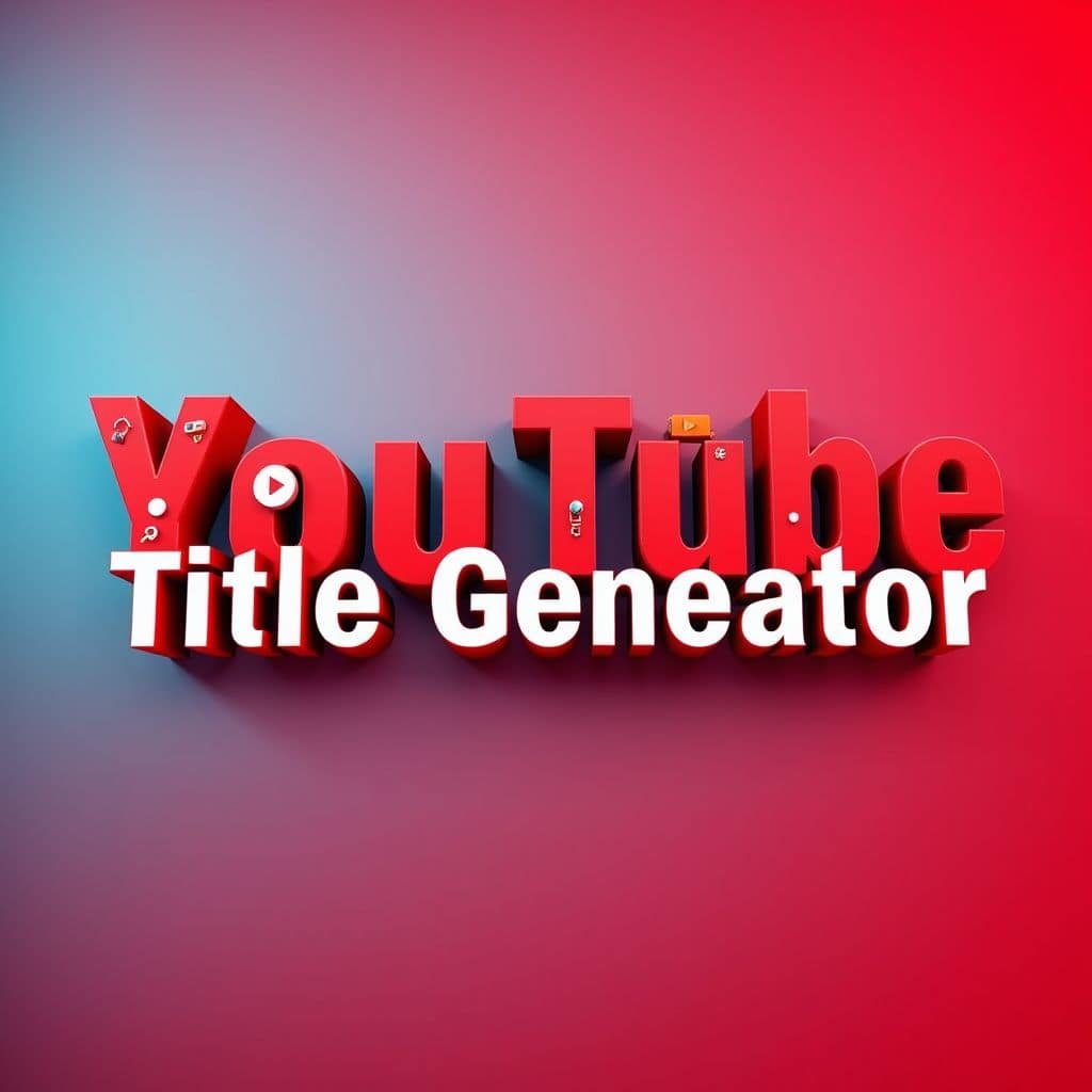 YouTube Title Generator.