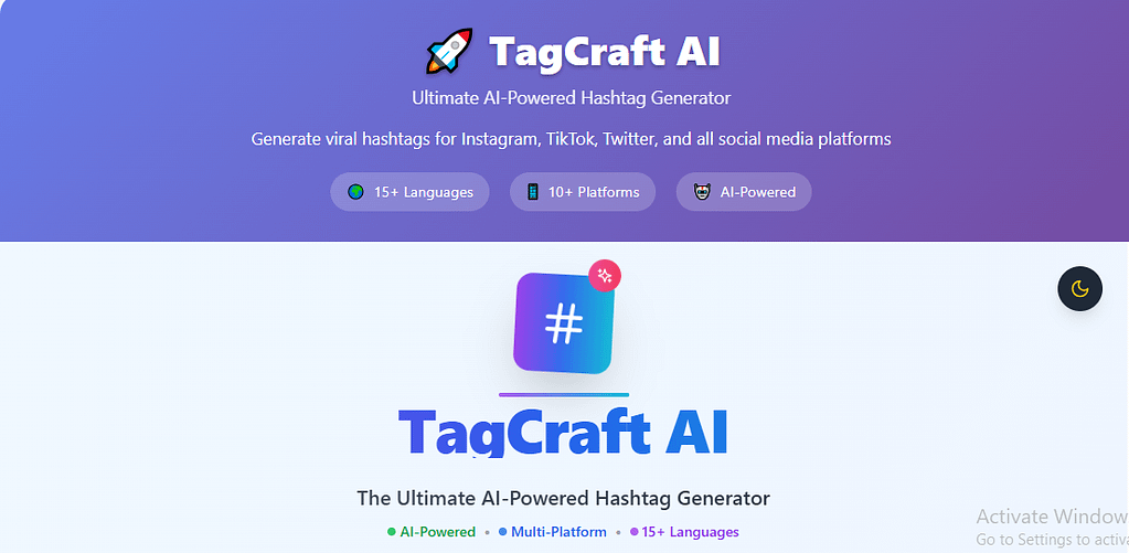 Hashtag Generator Tool