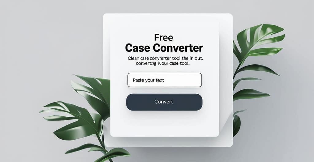 Case Converter tool