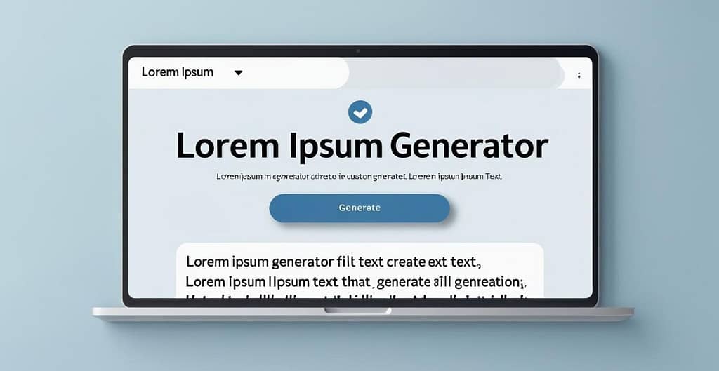 Lorem Ipsum generator
