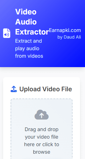 Video to Audio Converter