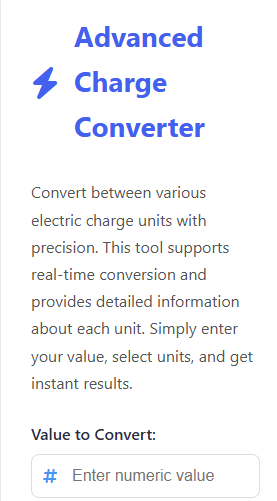 Charge Converter