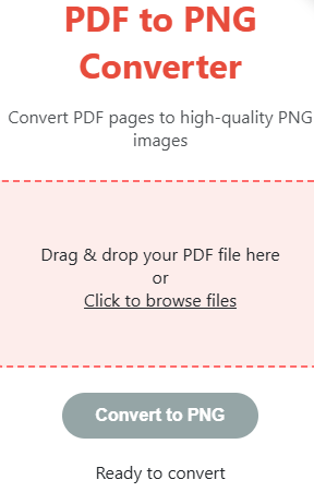 PDF to PNG converter