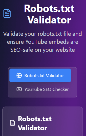 Robots.txt Validator YouTube