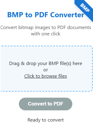 BMP to PDF Converter
