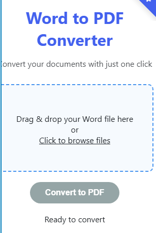 Word to PDF Converter