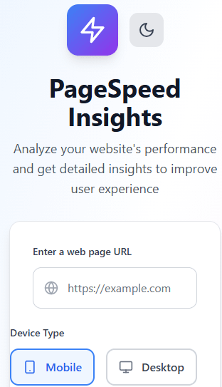 PageSpeed Checker