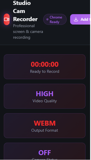 free screen recorder tool