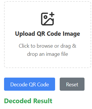 QR Code Decoder