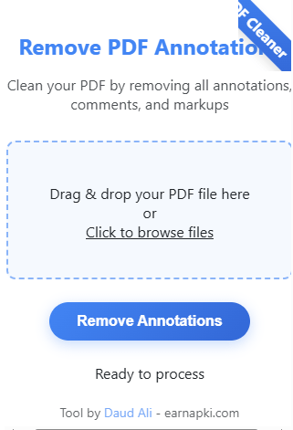 free remove PDF annotations – Delete Highlights, Comments