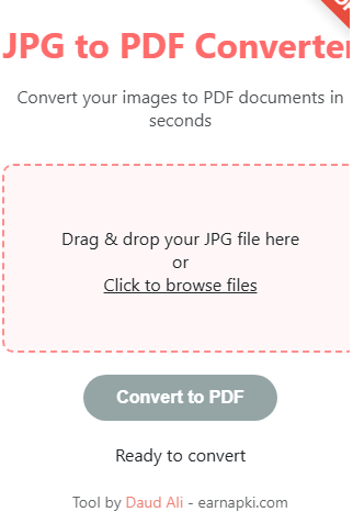 JPG to PDF Converter