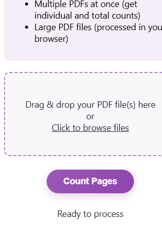 PDF Page Counter
