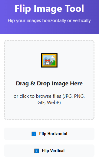 Free Flip Image tool