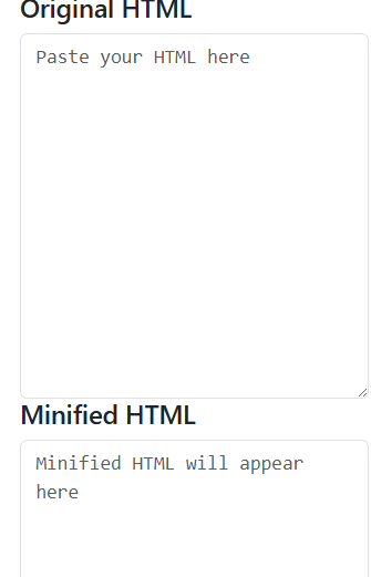 HTML Minifier