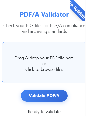 PDF/A Validator