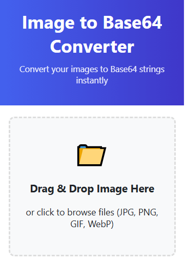 Image to Base64 Converter
