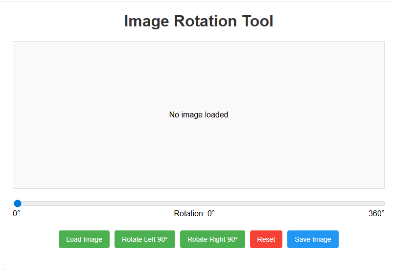 free Image Rotation Tool