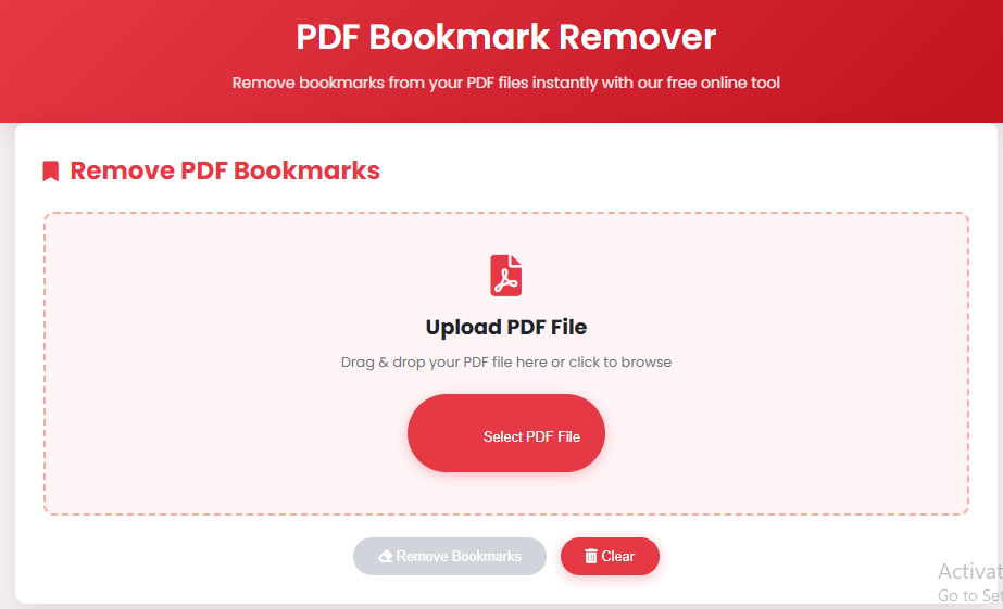 EarnApki PDF Bookmark Remover: Clean PDFs with One Click