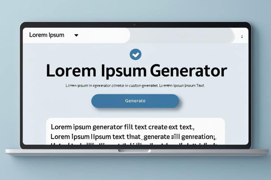 Lorem Ipsum generator